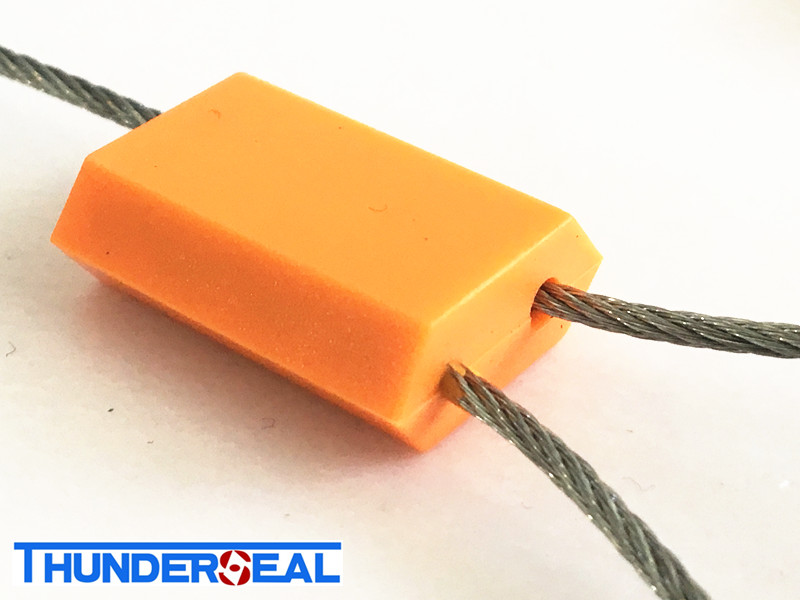 Pull tight zinc-plastic coated Cable seals